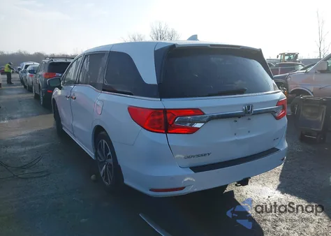 2020 Honda Odyssey Elite z USA, uszkodzony, nr VIN 5FNRL6H91LB044518